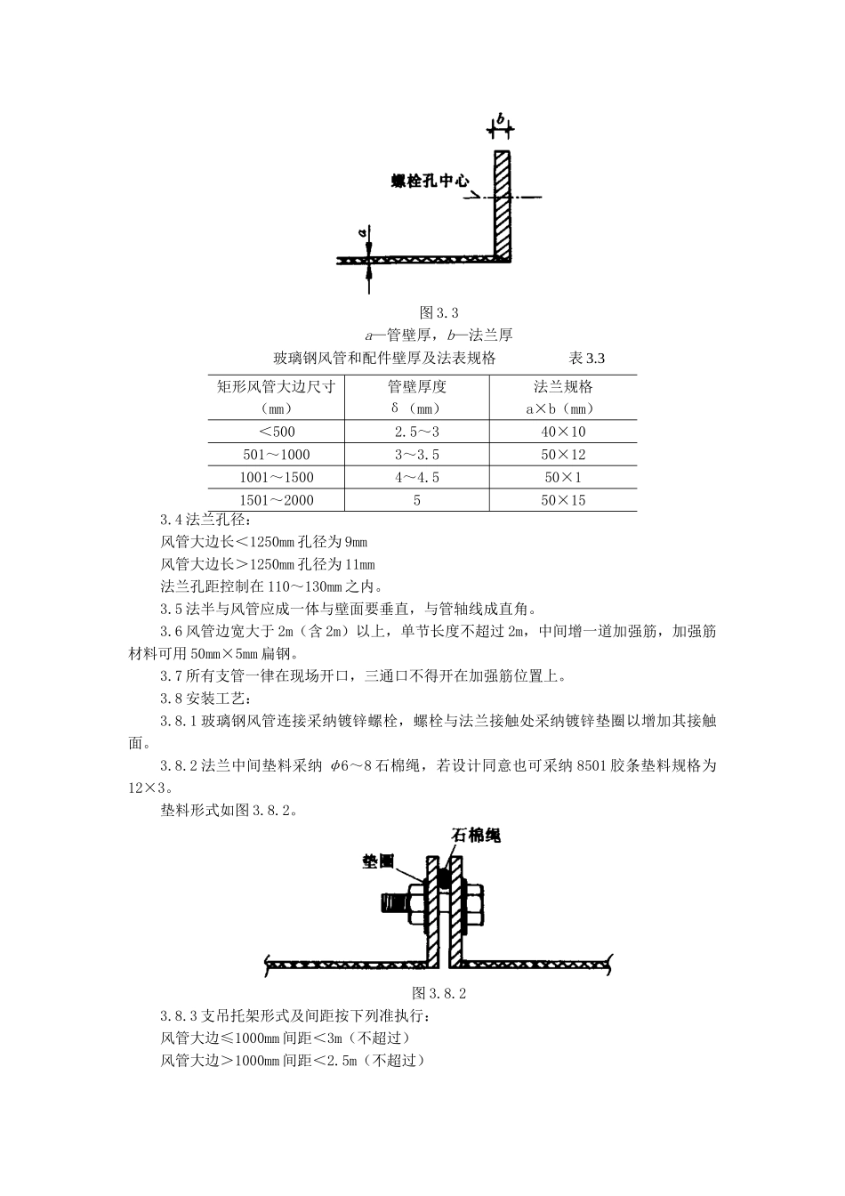 非金属风管制作及安装施工工艺标准_第2页