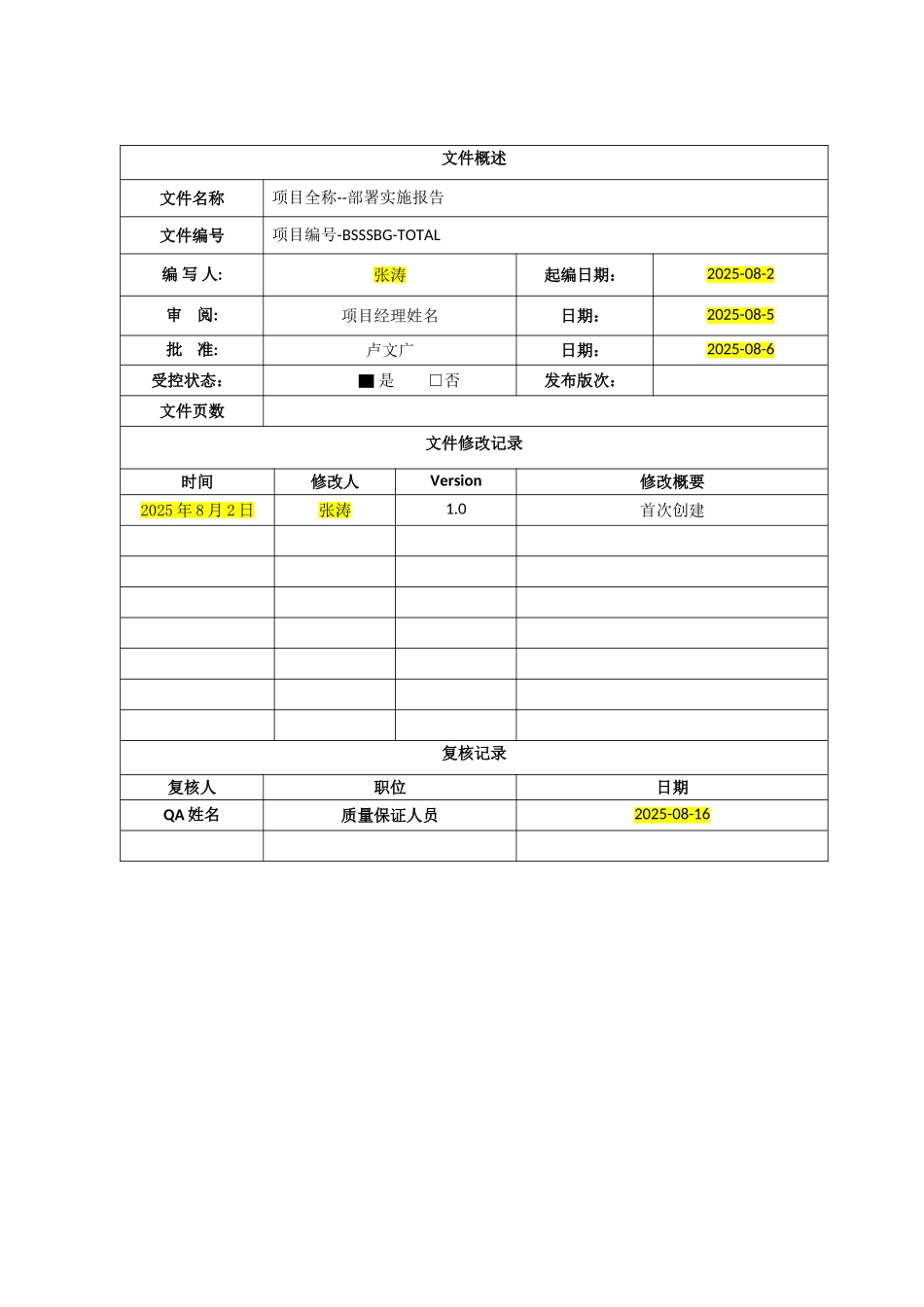 项目-部署实施报告_第2页
