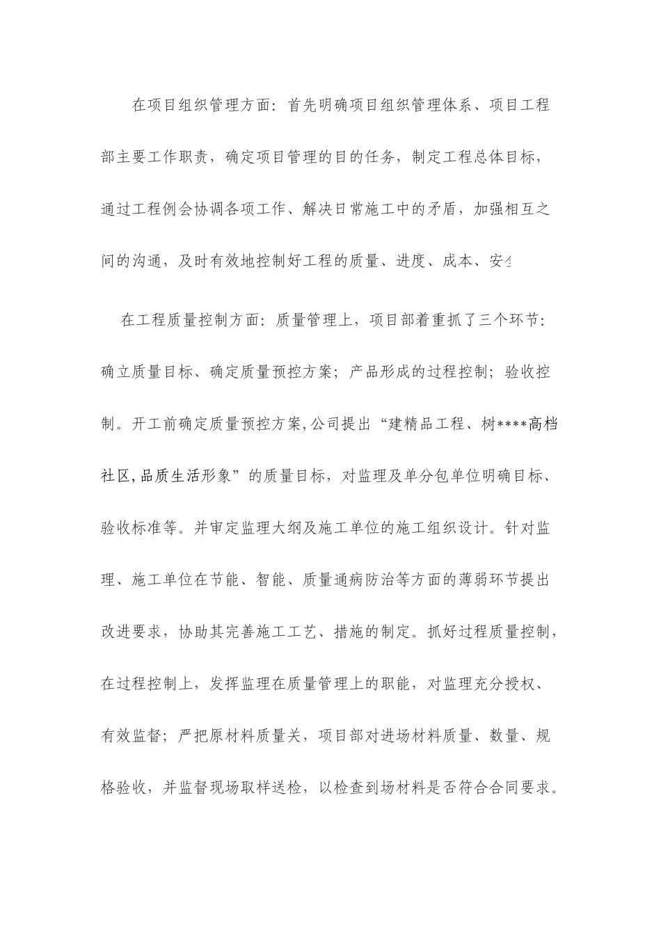 项目工程部2025年度工作总结模板_第2页