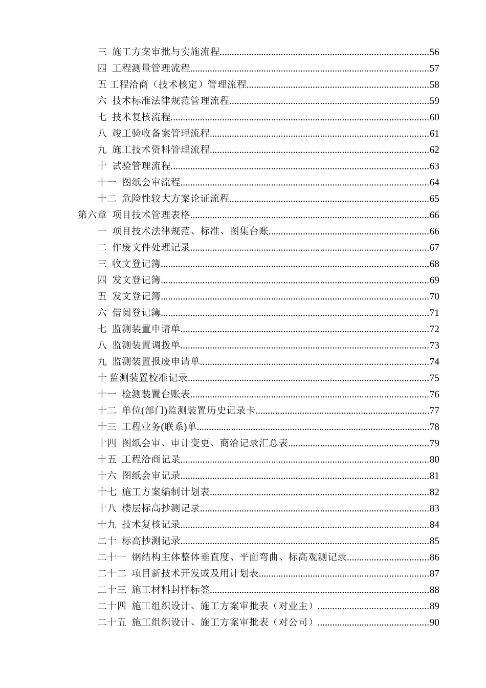 项目技术管理标准化手册_第2页