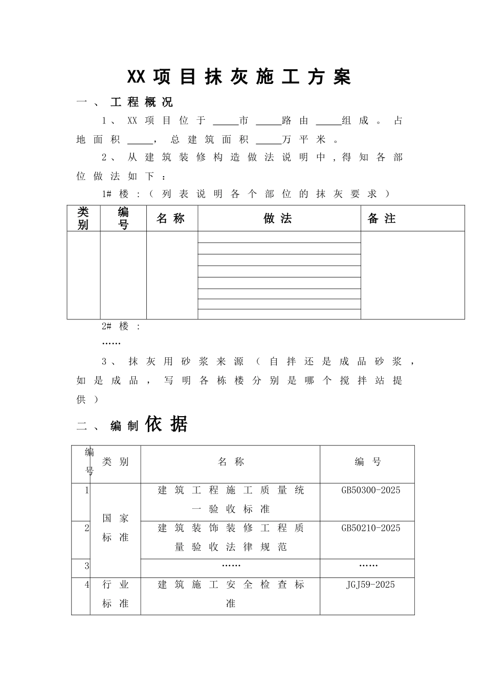 项目抹灰施工方案_第3页