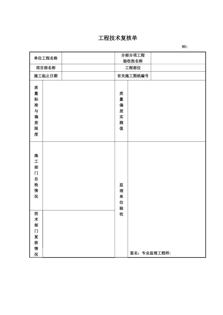 项目施工技术复核管理程序手册_第3页