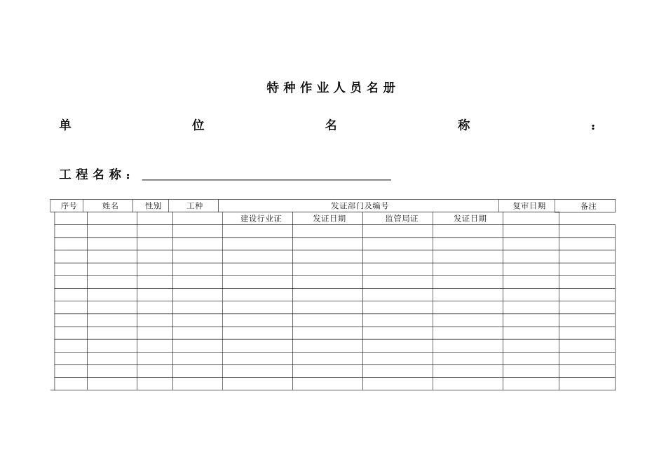 项目部特种作业安全管理制度_第3页