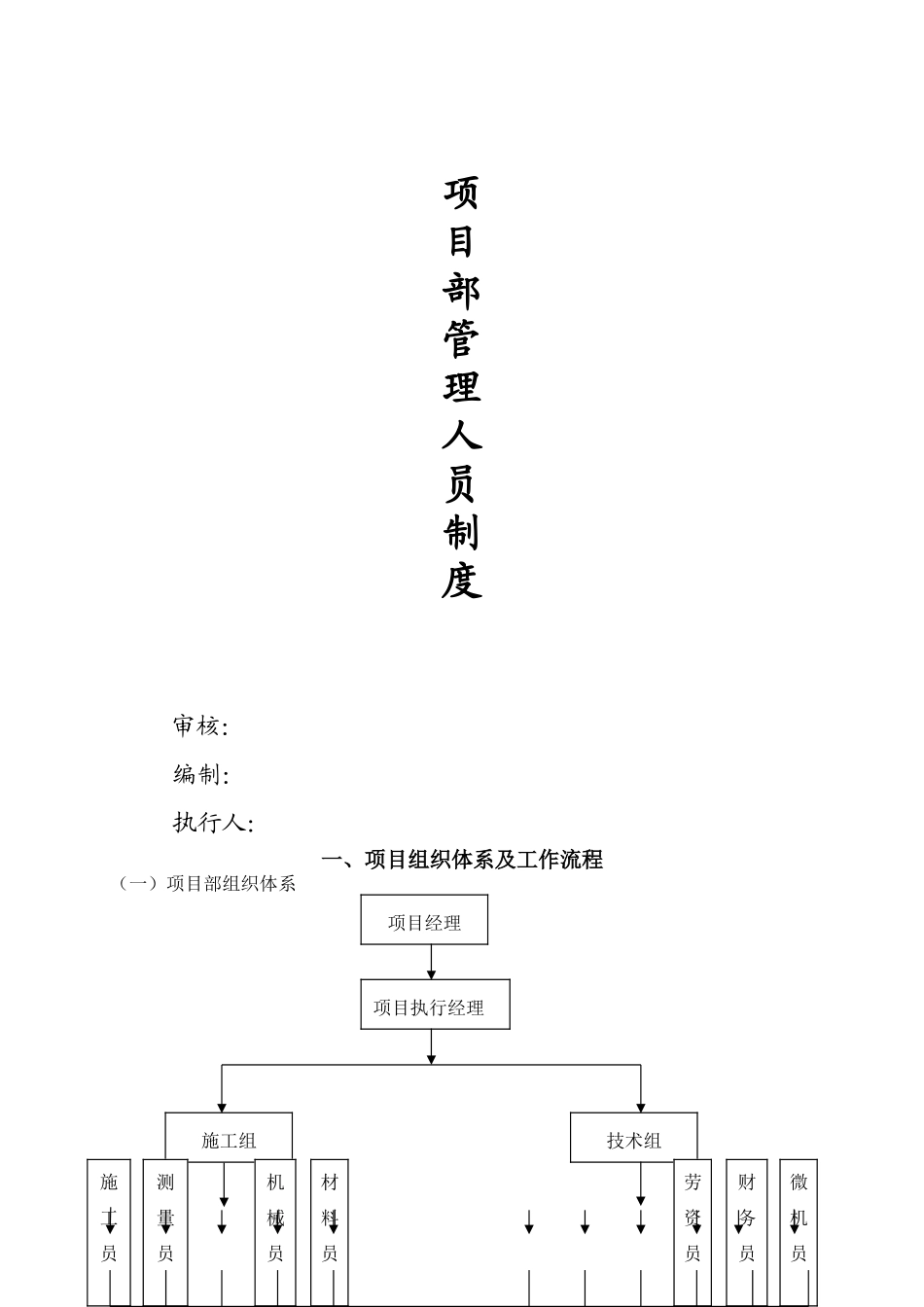 项目部管理制度_第1页