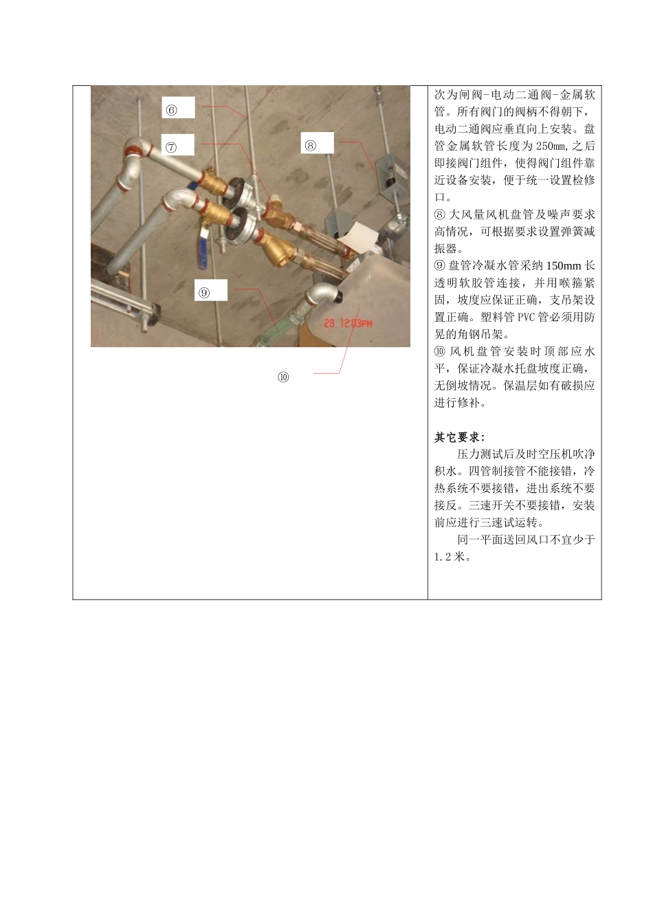 风机盘管安装工艺标准_第2页