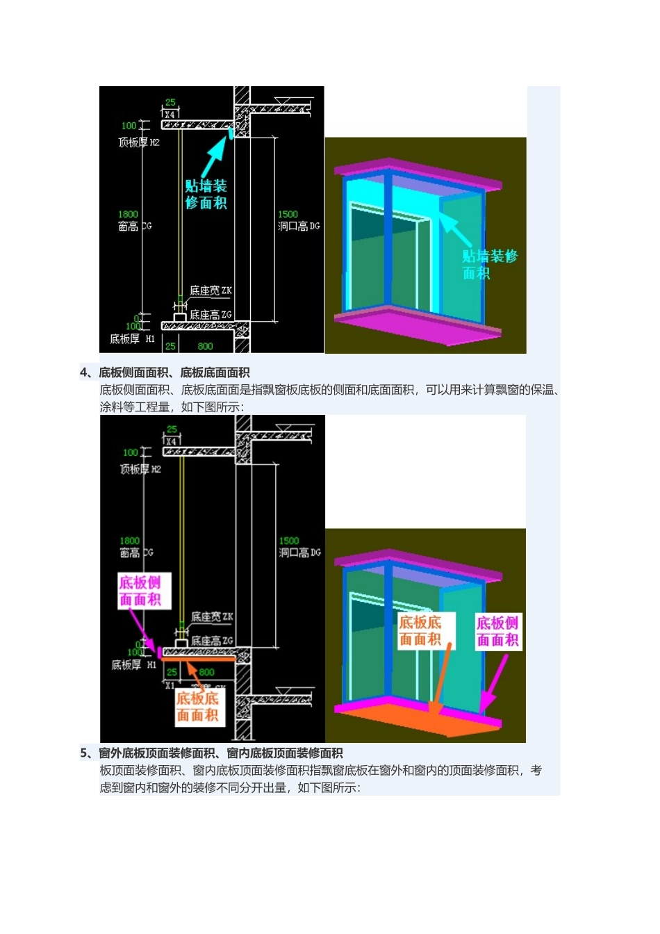 飘窗工程量详解_第3页