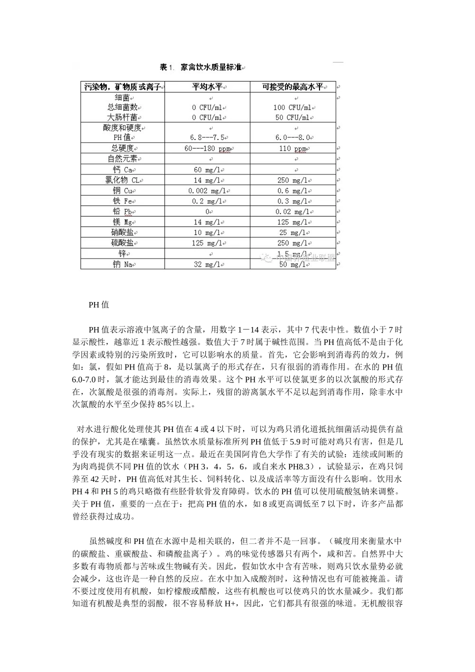 饮水质量关系到肉鸡养殖的成败_第2页