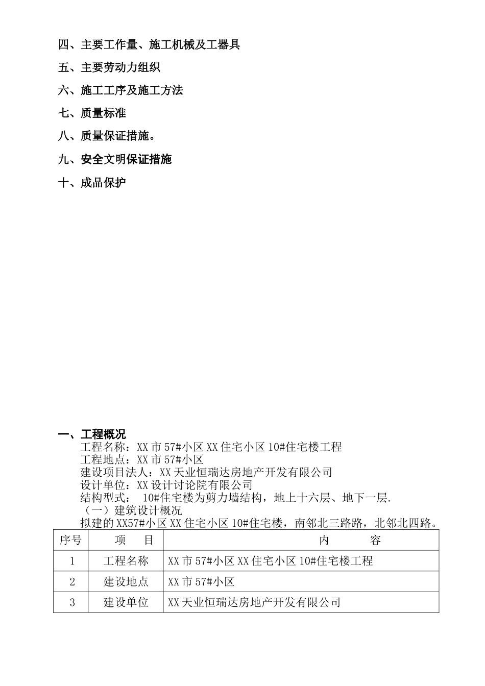 高层住宅楼工程塑料模板施工方案_第2页