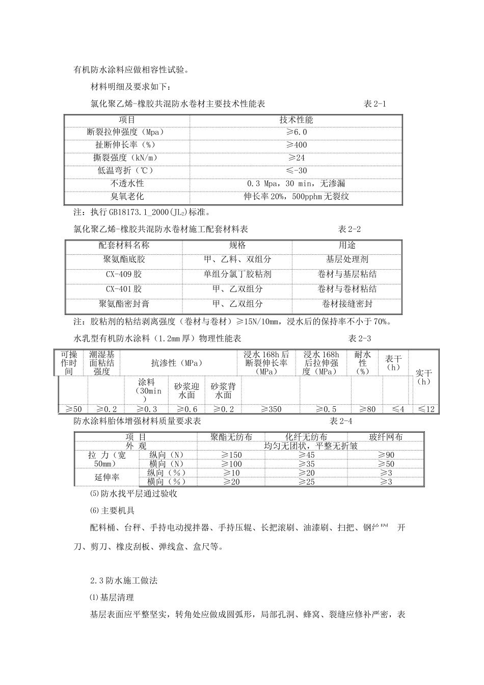 高层办公楼防水工程施工工艺_第2页