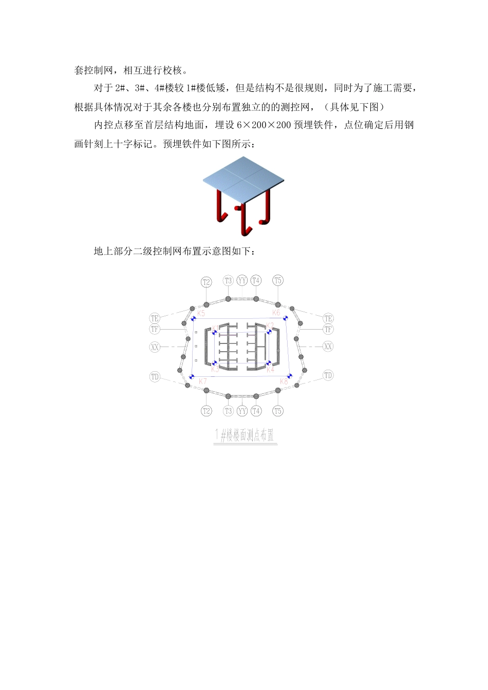 高层钢结构办公楼施工测量放线施工工艺_第3页