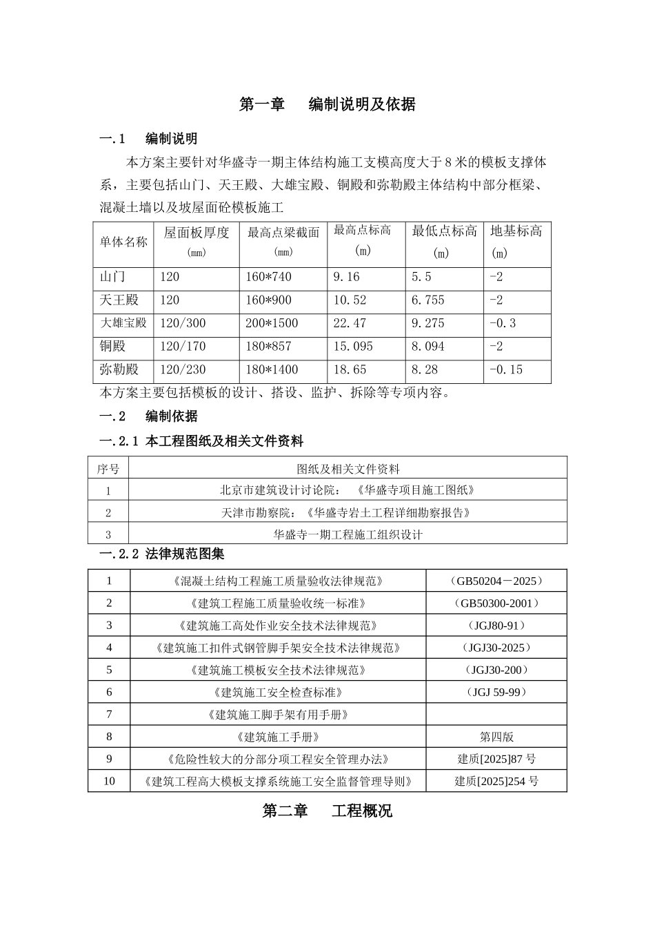 高支模安全专项施工方案_第3页