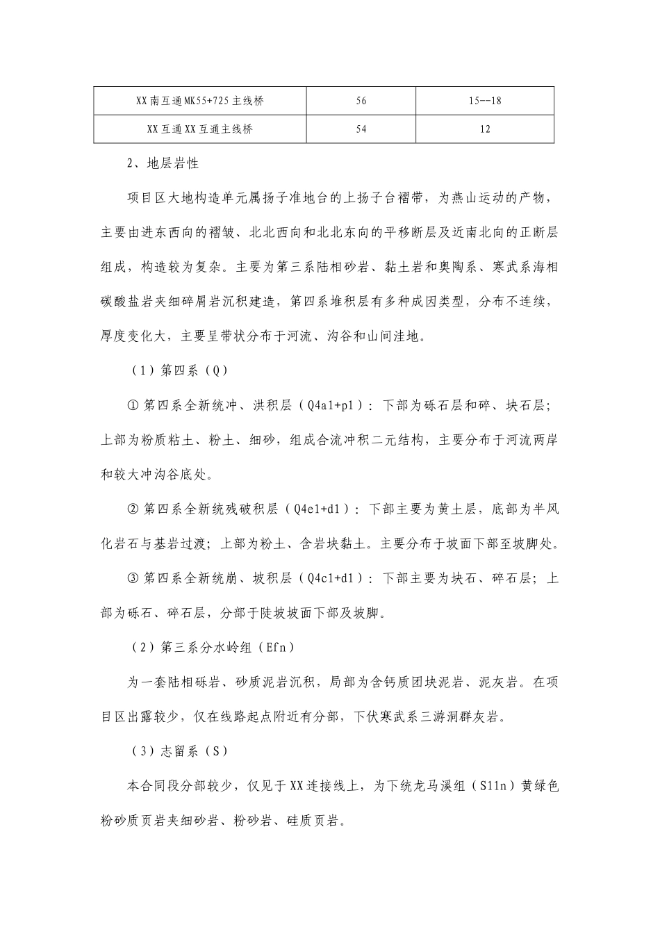 高速公路立交桥人工挖孔桩基础施工方案_第2页