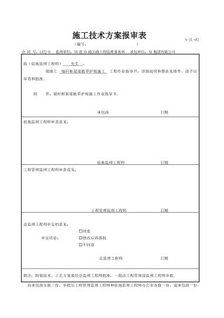 高速路基锚杆框架梁植草护坡施工作业指导书
