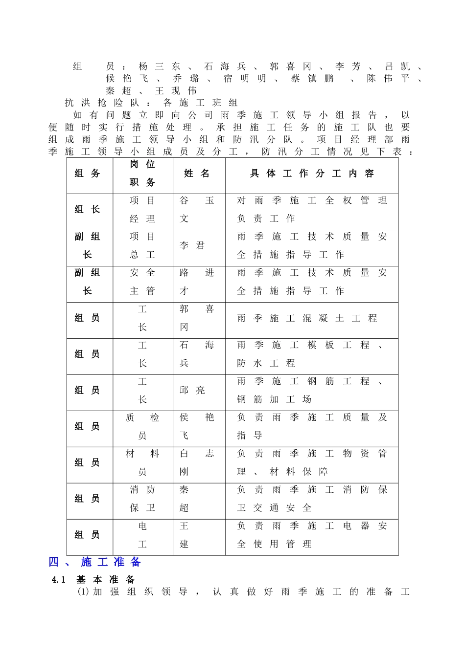 鼎盛佳园B座雨季施工专项方案_第3页