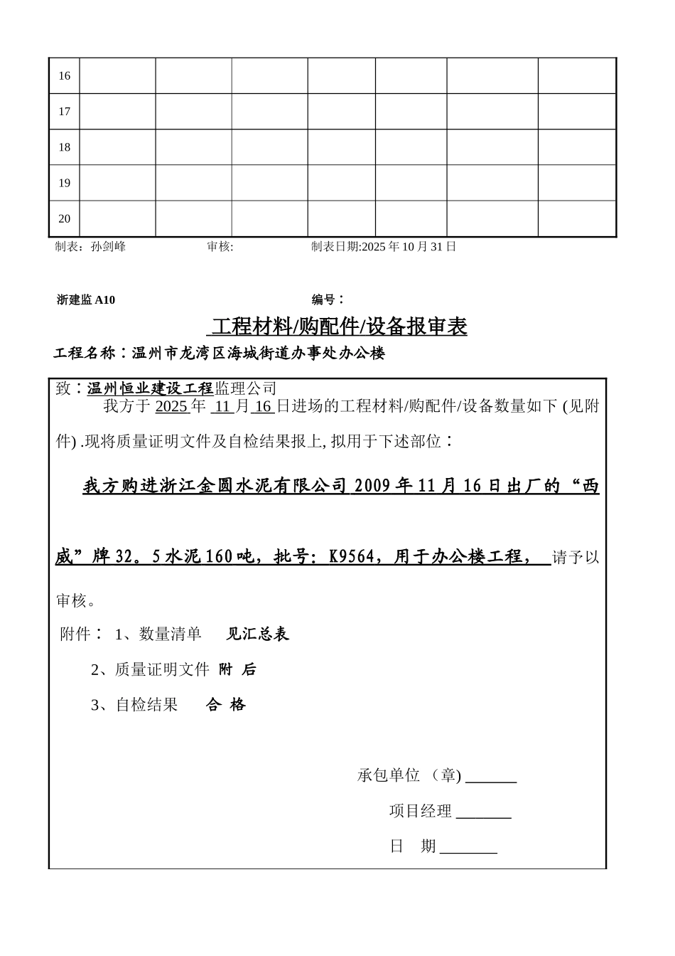 01水泥出厂合格证及进场试验报告_第3页
