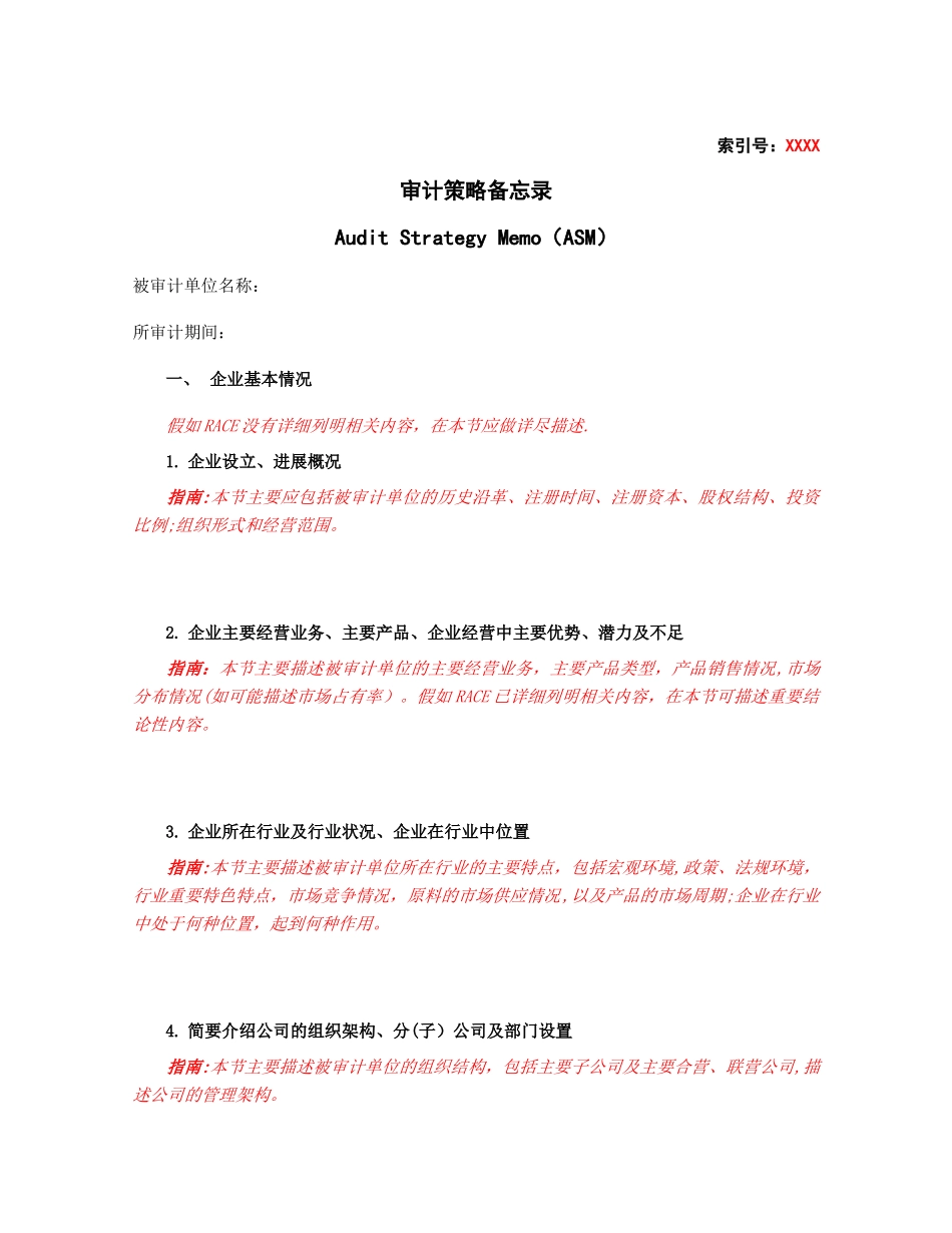03审计策略备忘录ASM_第1页