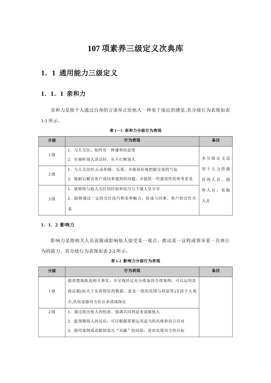 107项素质三级定义词典库_第1页