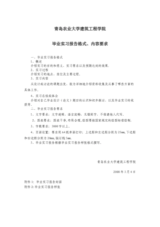 10年实习报告格式