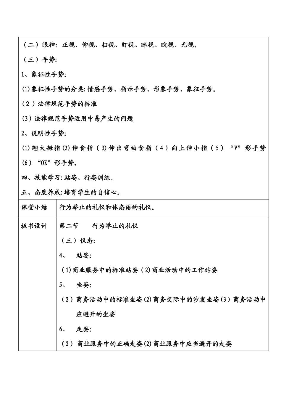 12月22日《销售语言与服务礼仪》教案_第3页
