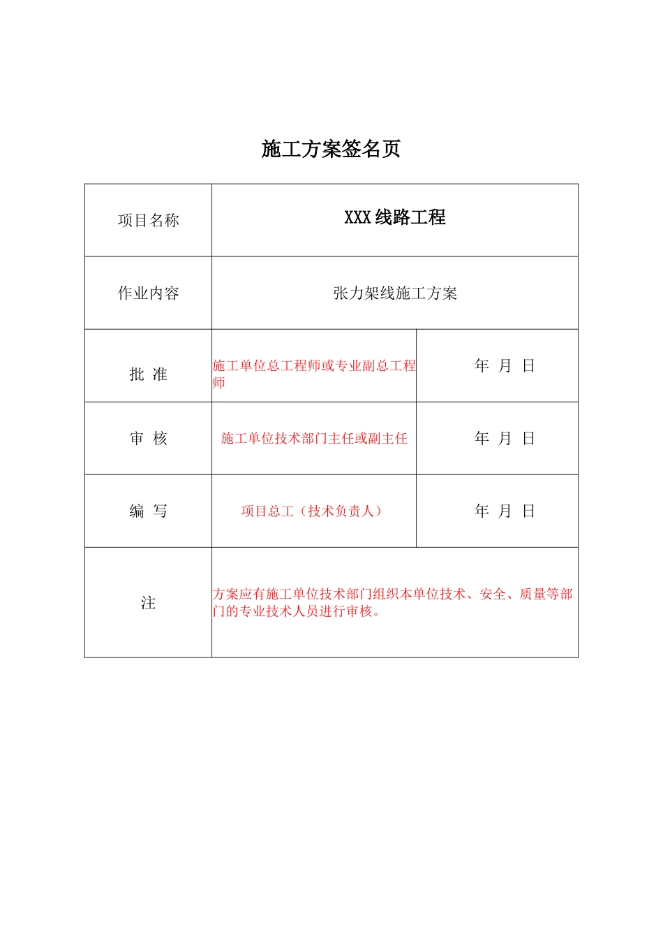 18XXX线路工程张力架线施工方案_第2页