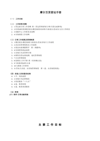 1百货店营运手册