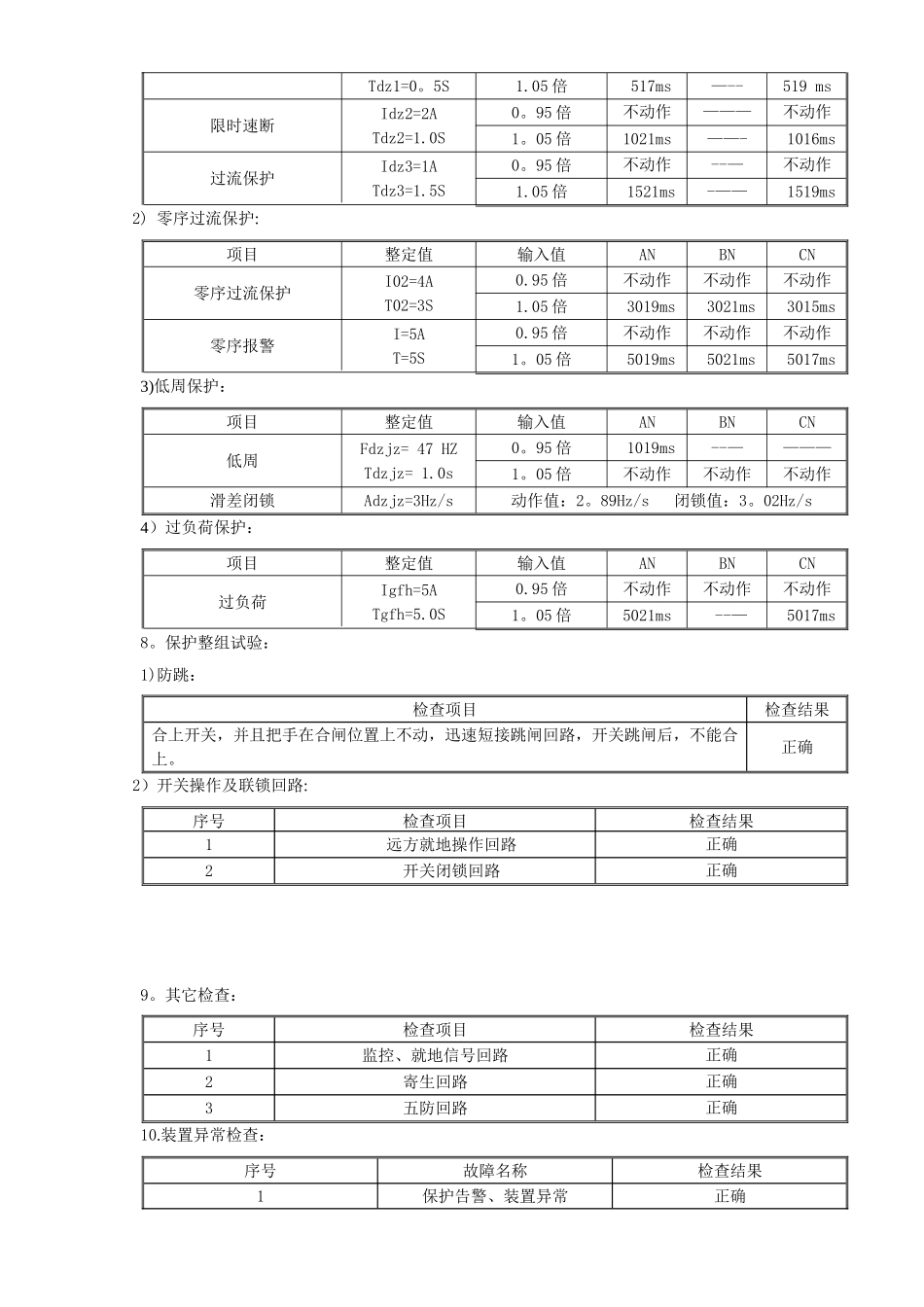 2-10kV变压器保护调试报告_第2页