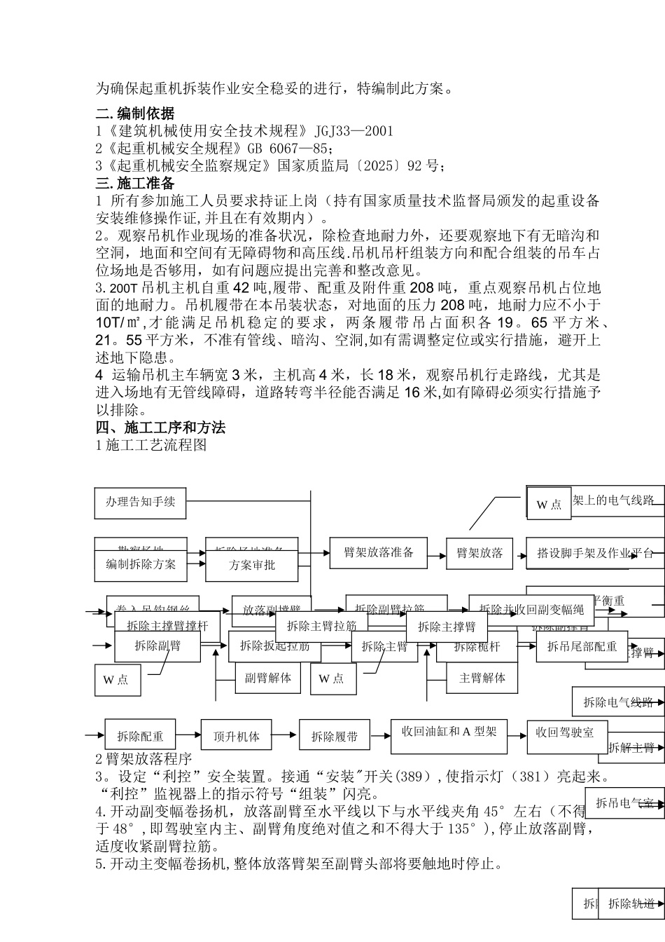 200T履带吊拆除方案_第2页