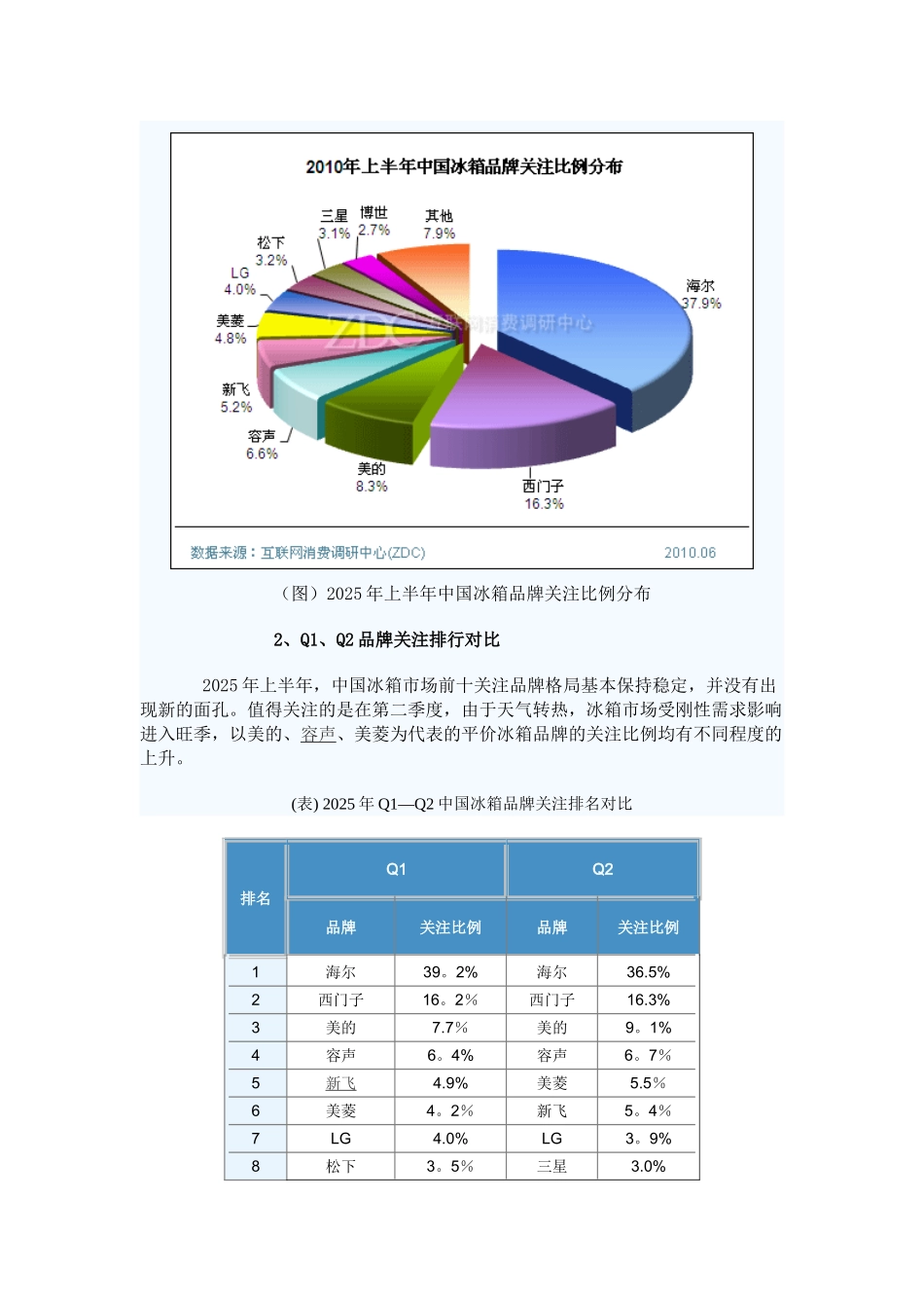 2010上半年市场调查报告_第2页
