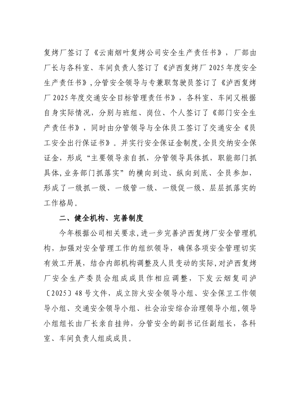 2010年安全保卫工作总结_第2页