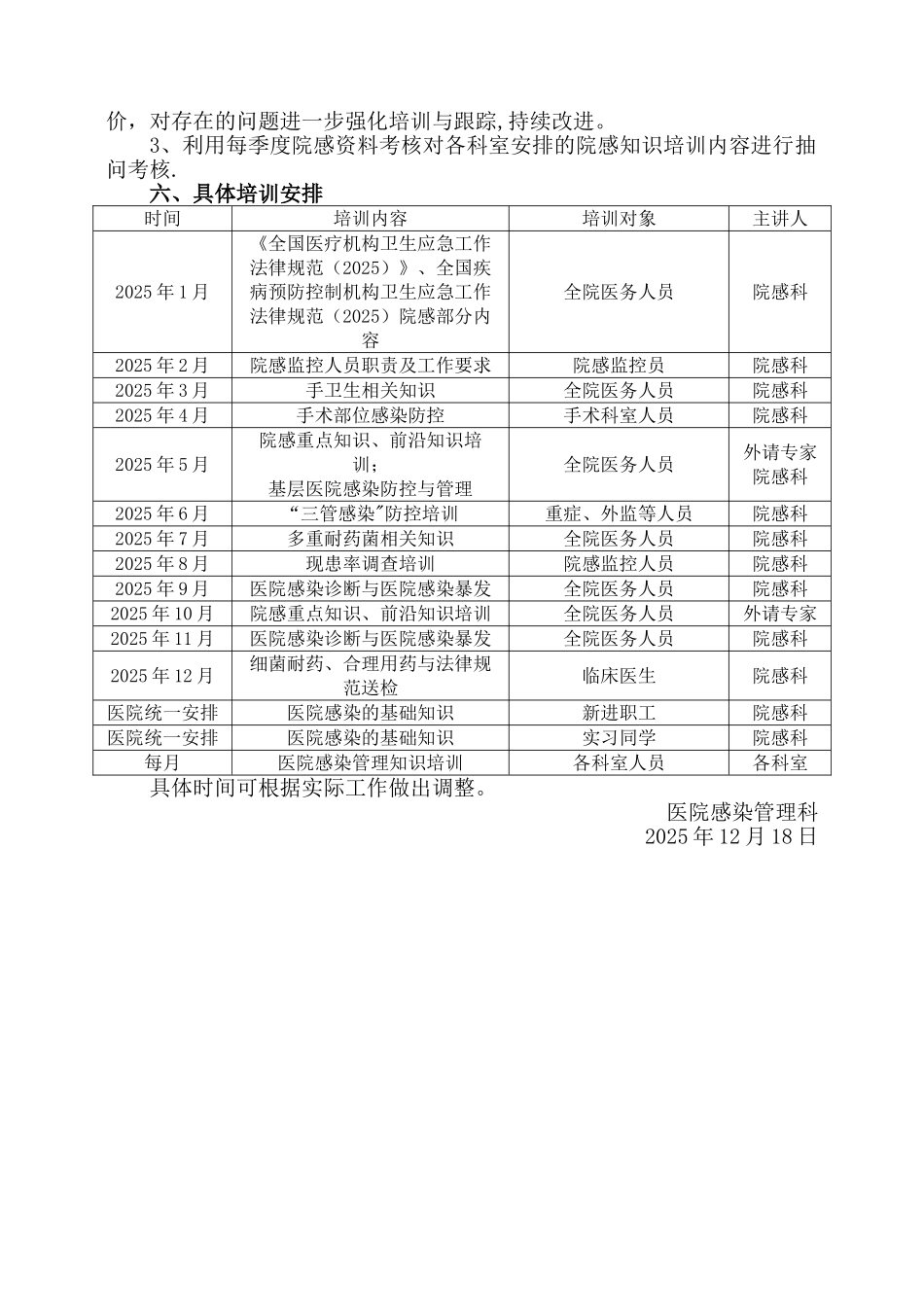 2016年院感培训计划_第2页