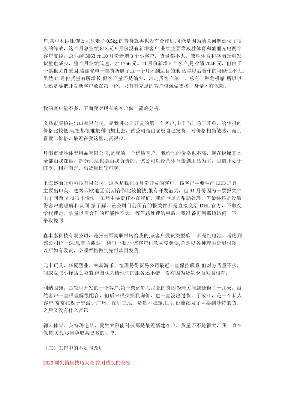 2025年度销售工作总结_第2页