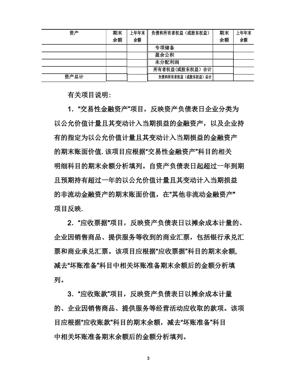 2025年最新一般企业财务报表格式_第3页