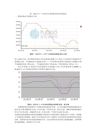 2025年钴市研究报告-富宝金属-胡兵