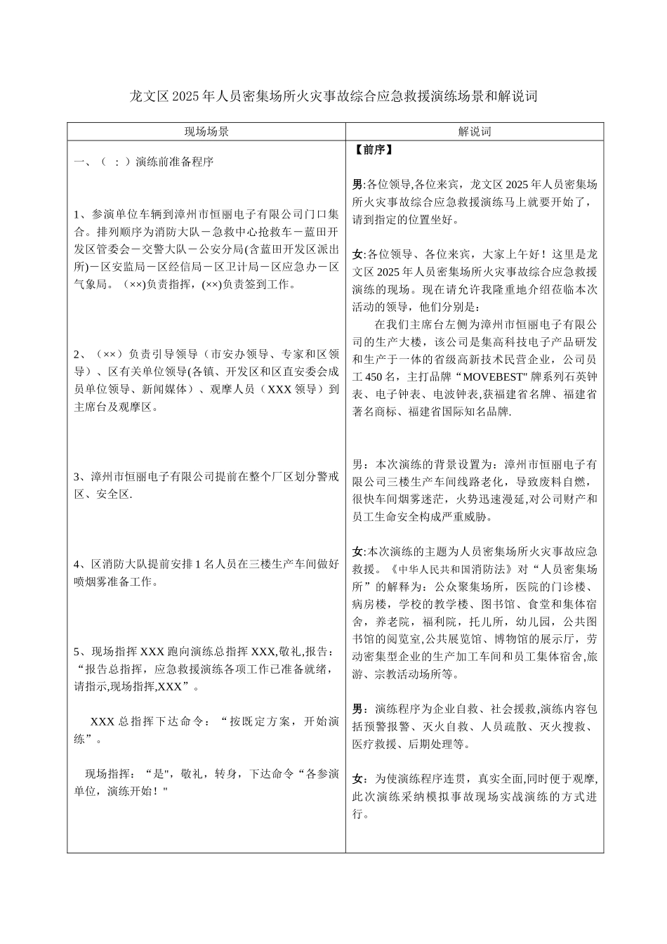 2025应急演练解说词_第1页