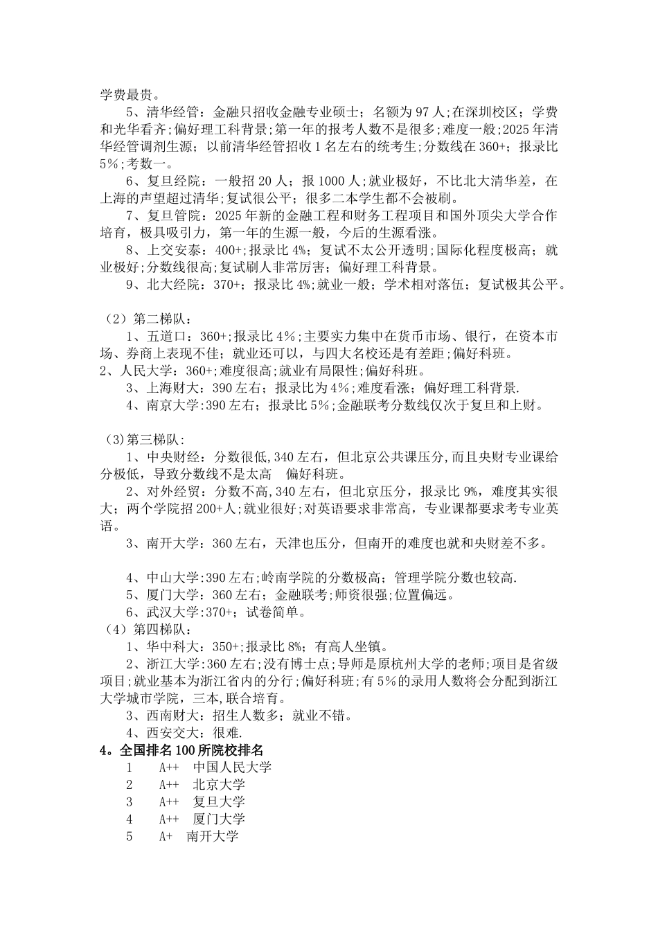 2025金融专硕考研院校排名_第2页