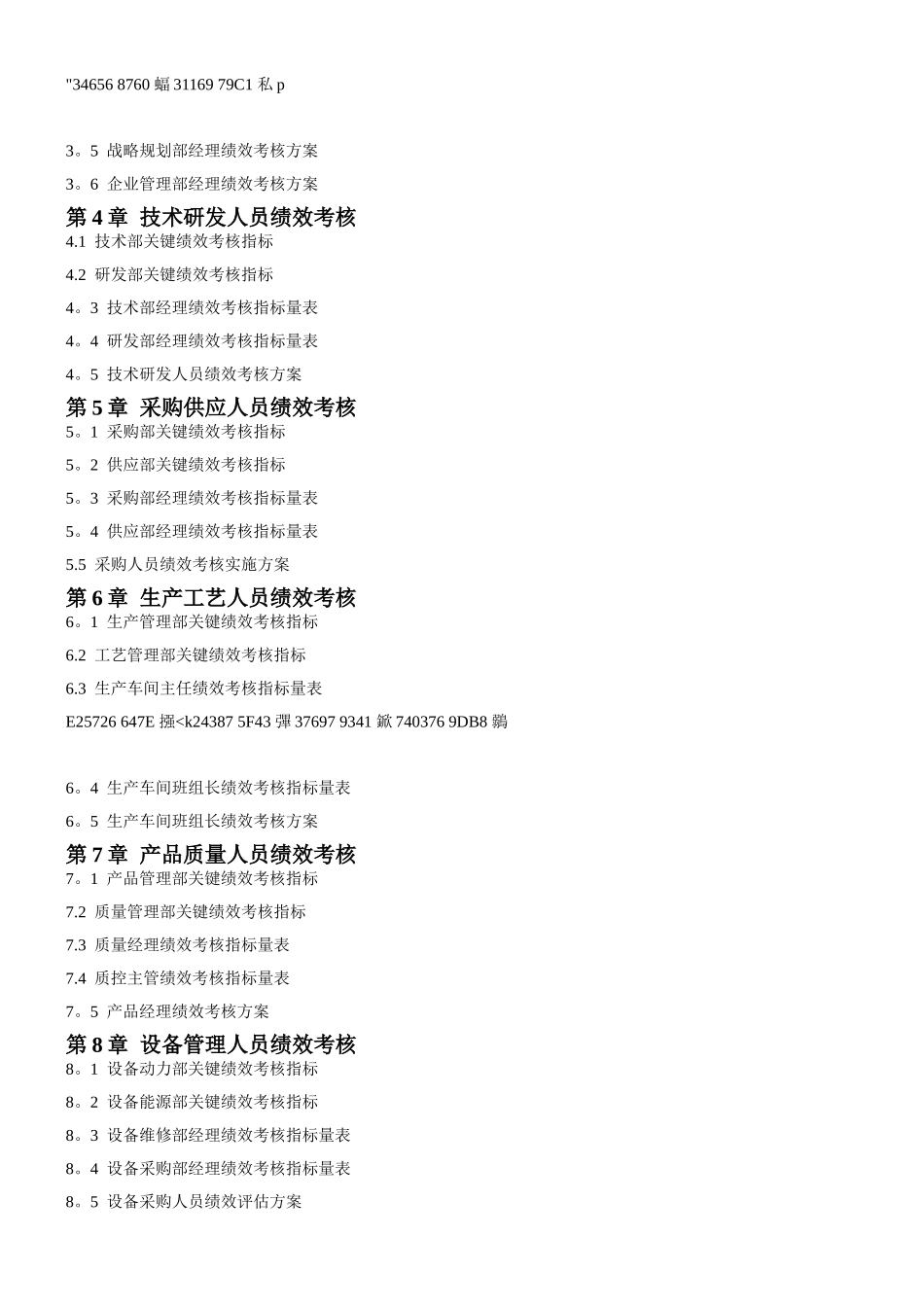 30个行业绩效考核指标库大全_第2页