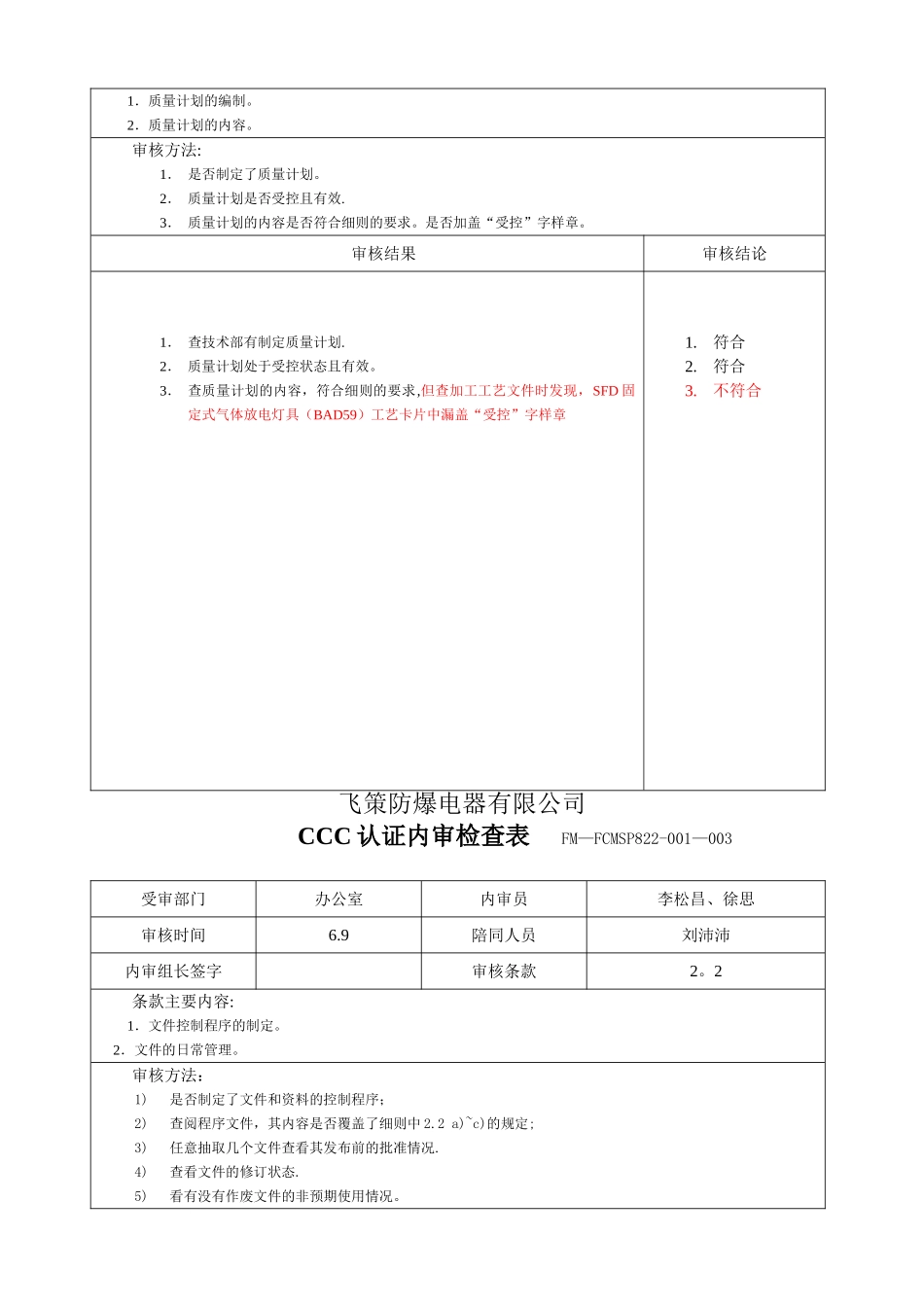 3C认证内审检查表_第3页