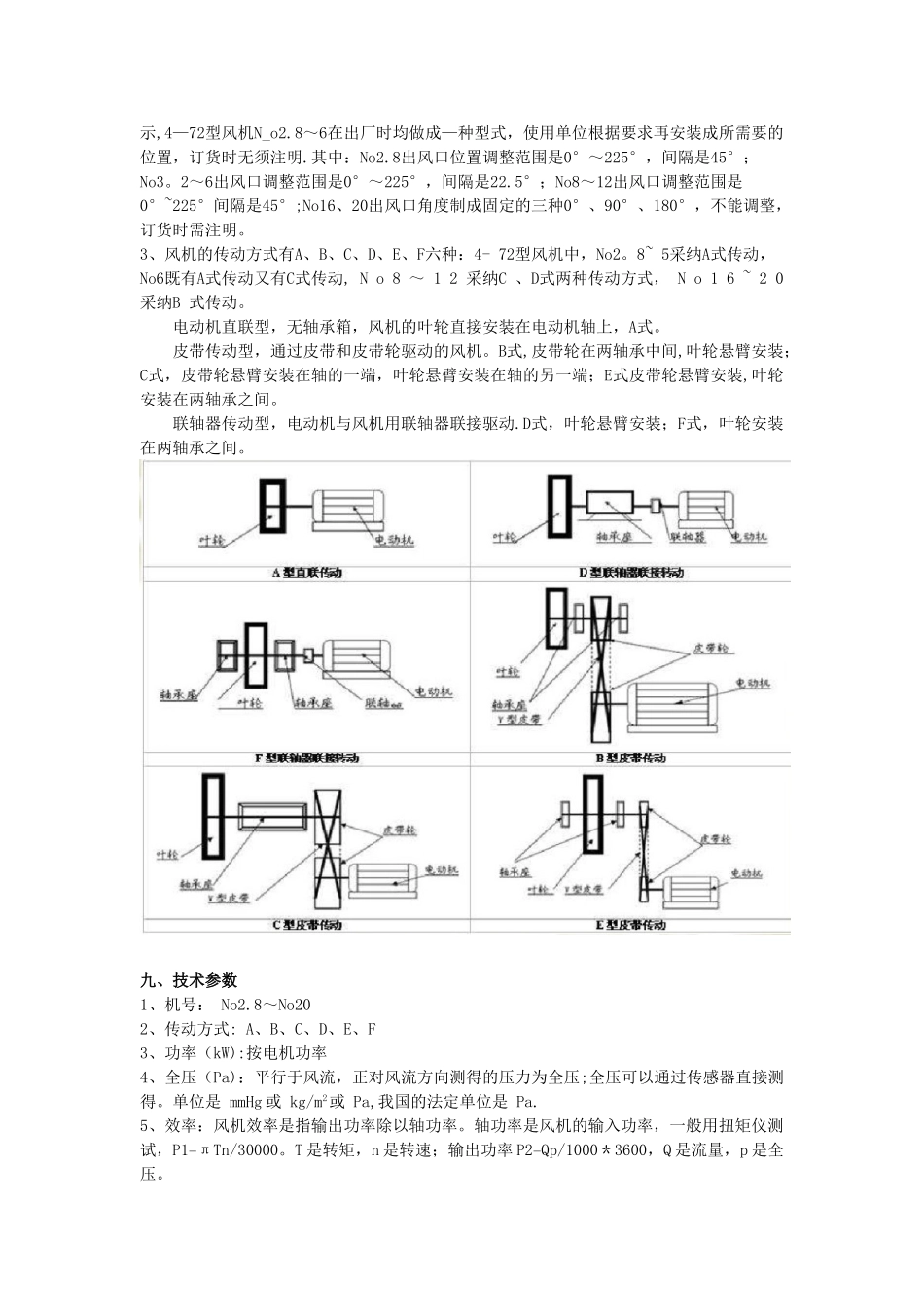 4-72型离心通风机-产品资料_第3页