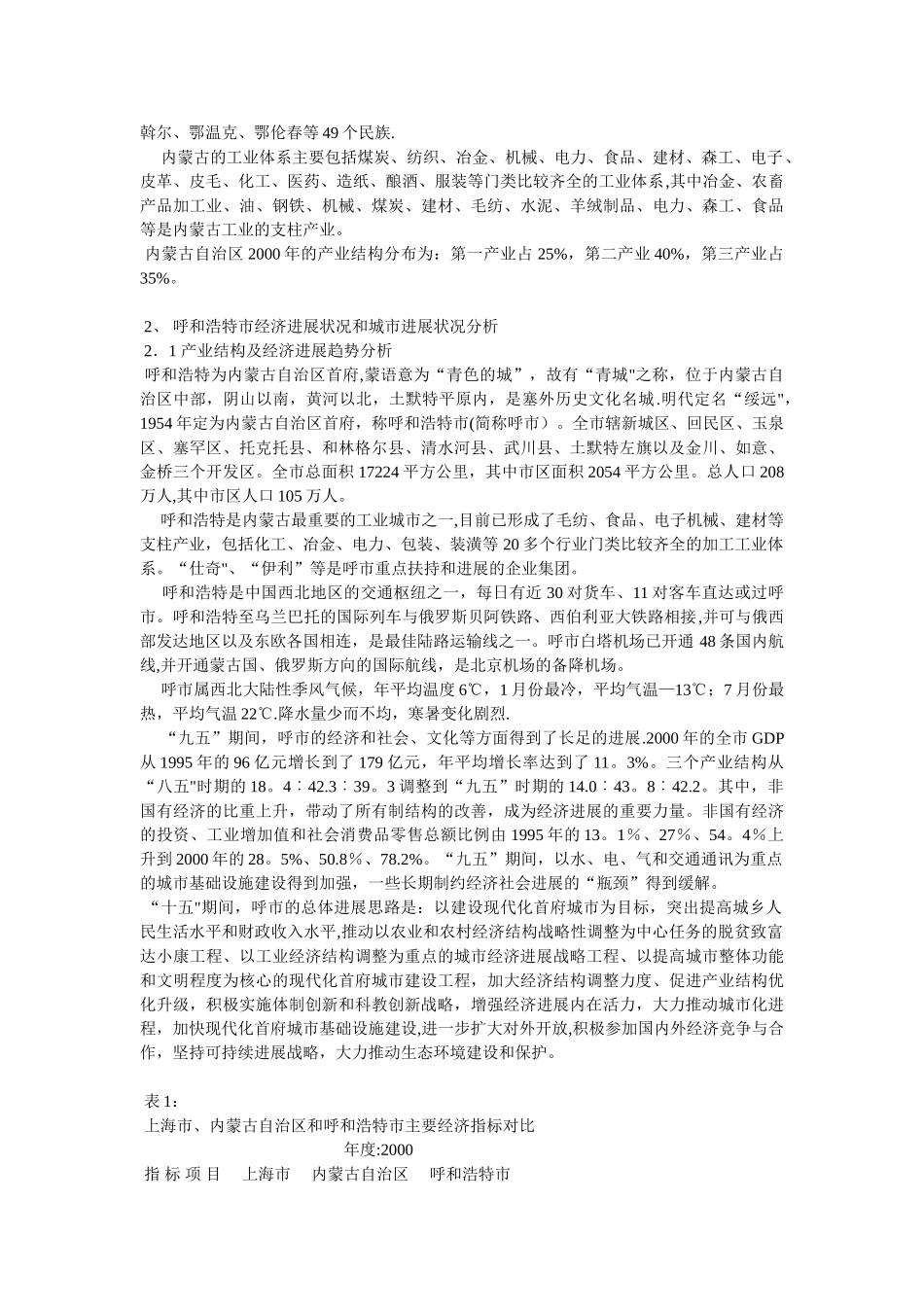 42.呼市某项目可行性研究报告_第2页