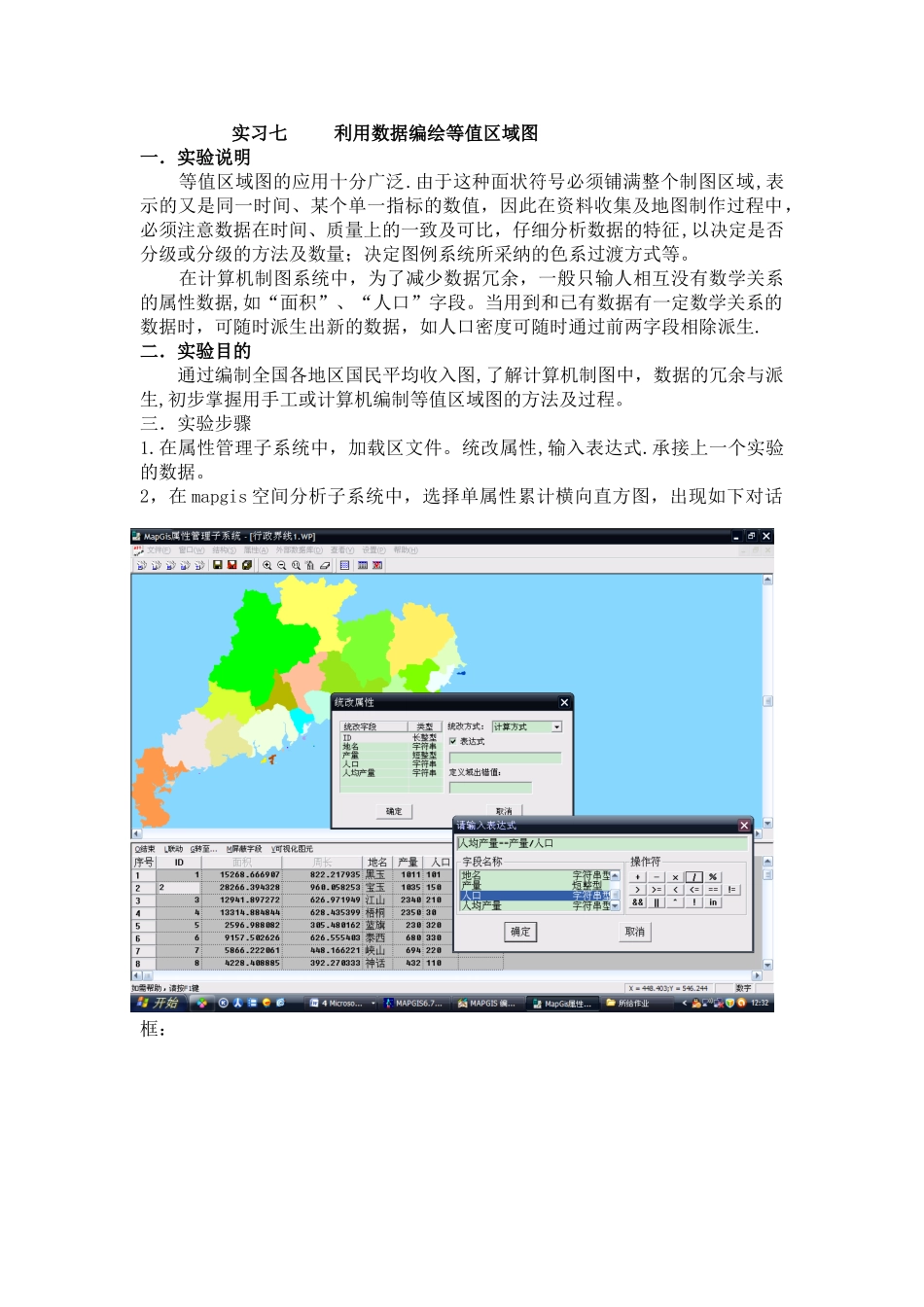 7利用数据编绘等值区域图_第1页