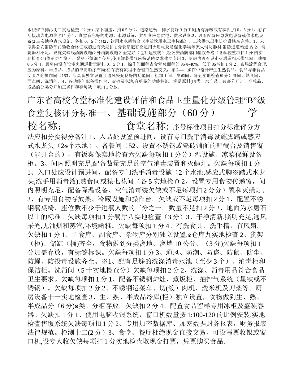 A级饭堂评分标准_第3页