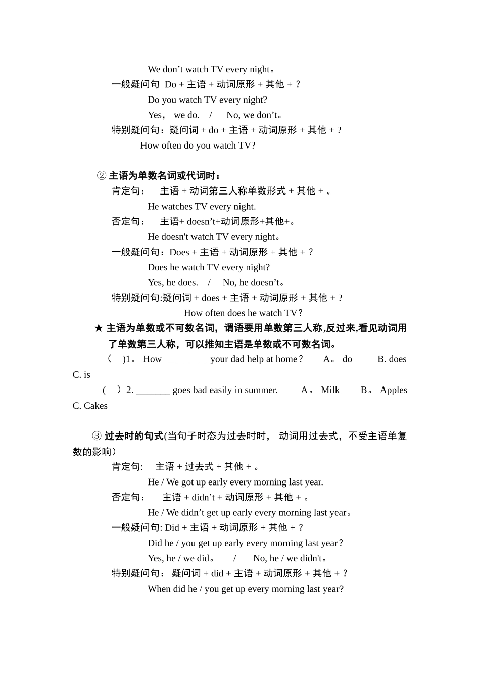 be动词、助动词、情态动词讲解第一讲_第2页