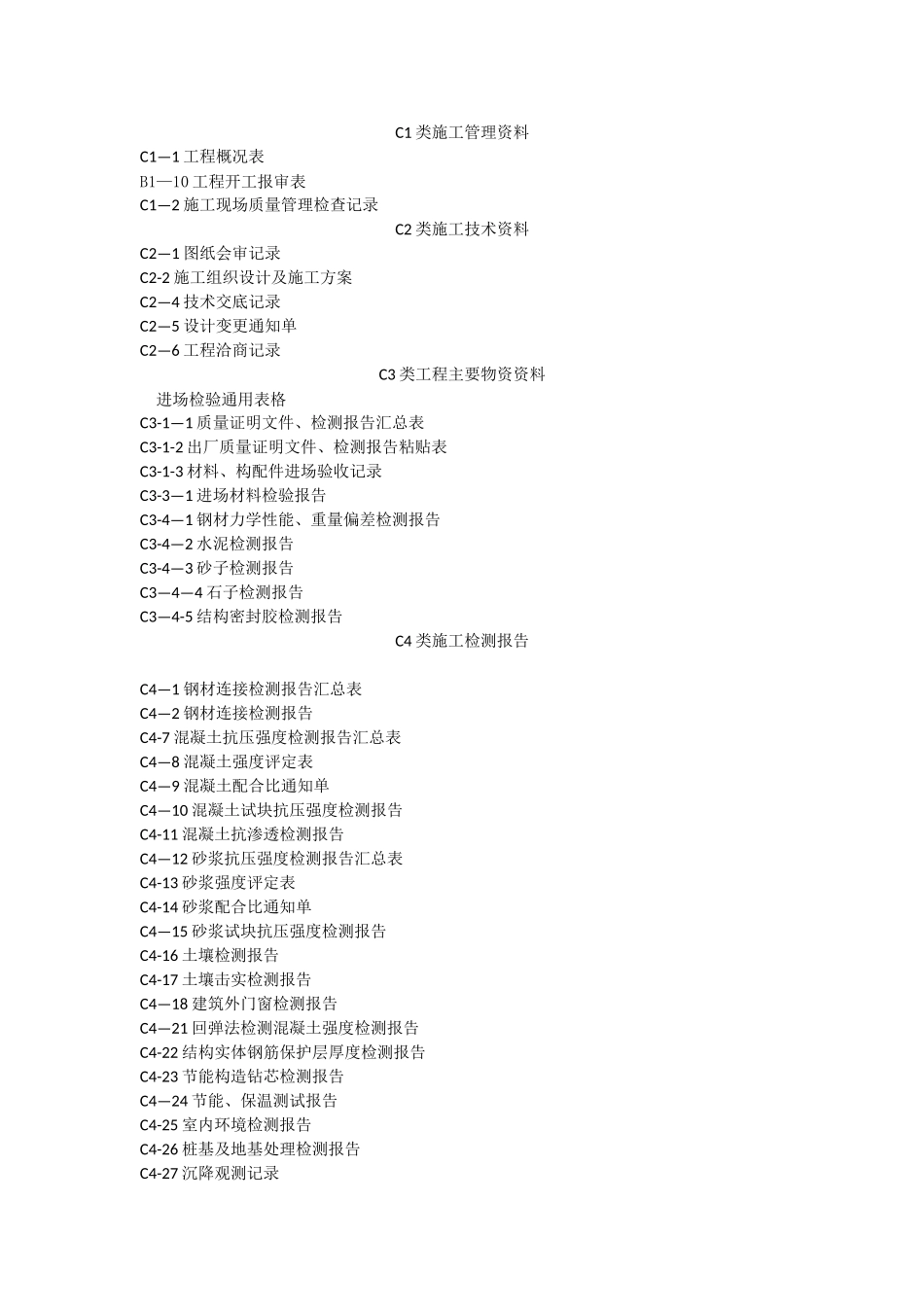 C1类施工管理资料_第1页