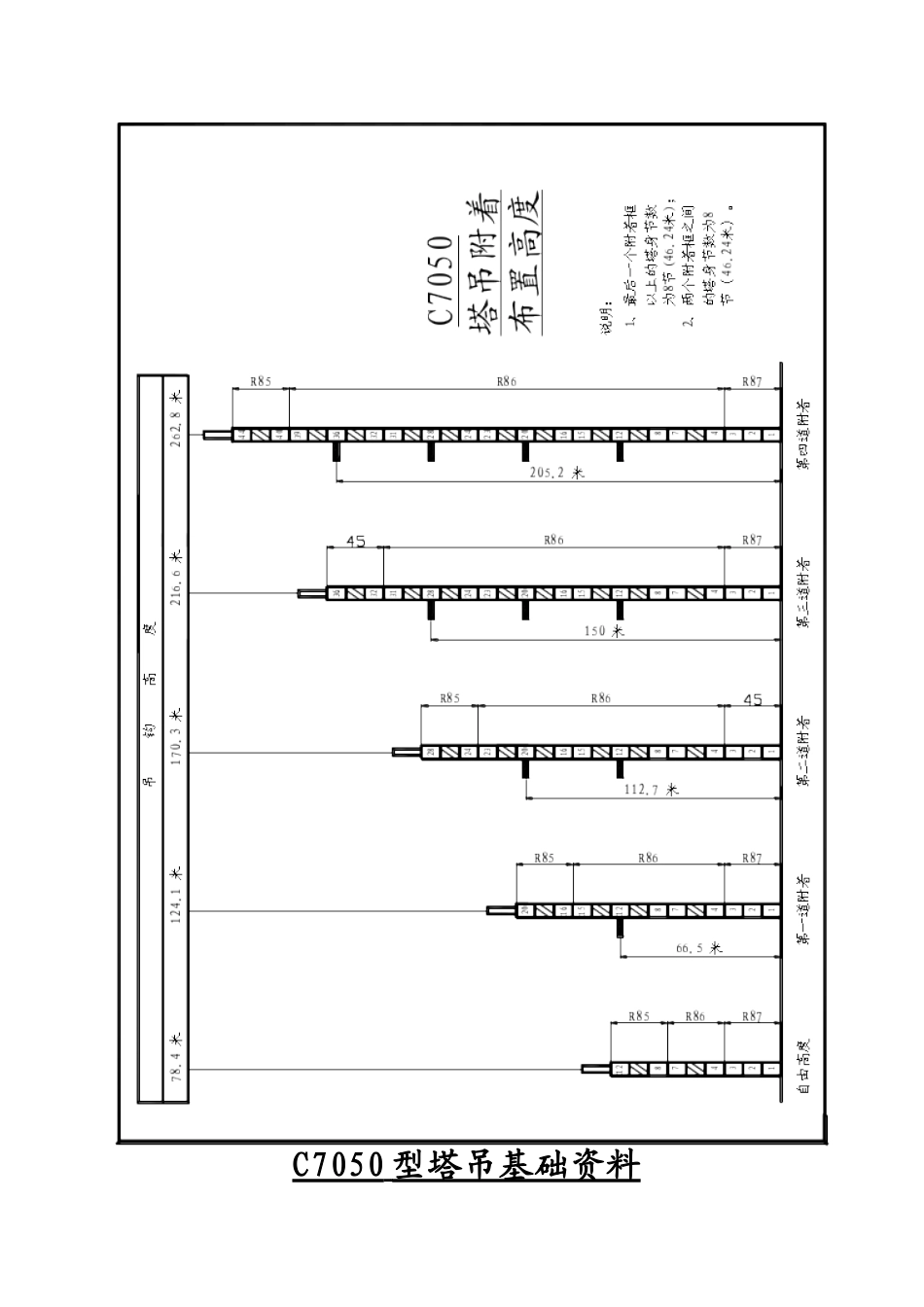 C7050塔吊起重性能参数_第3页