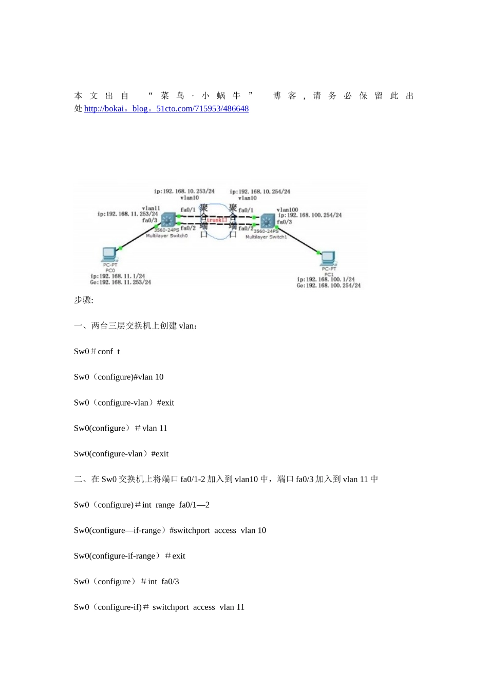 cisco+端口链路聚合配置_第2页
