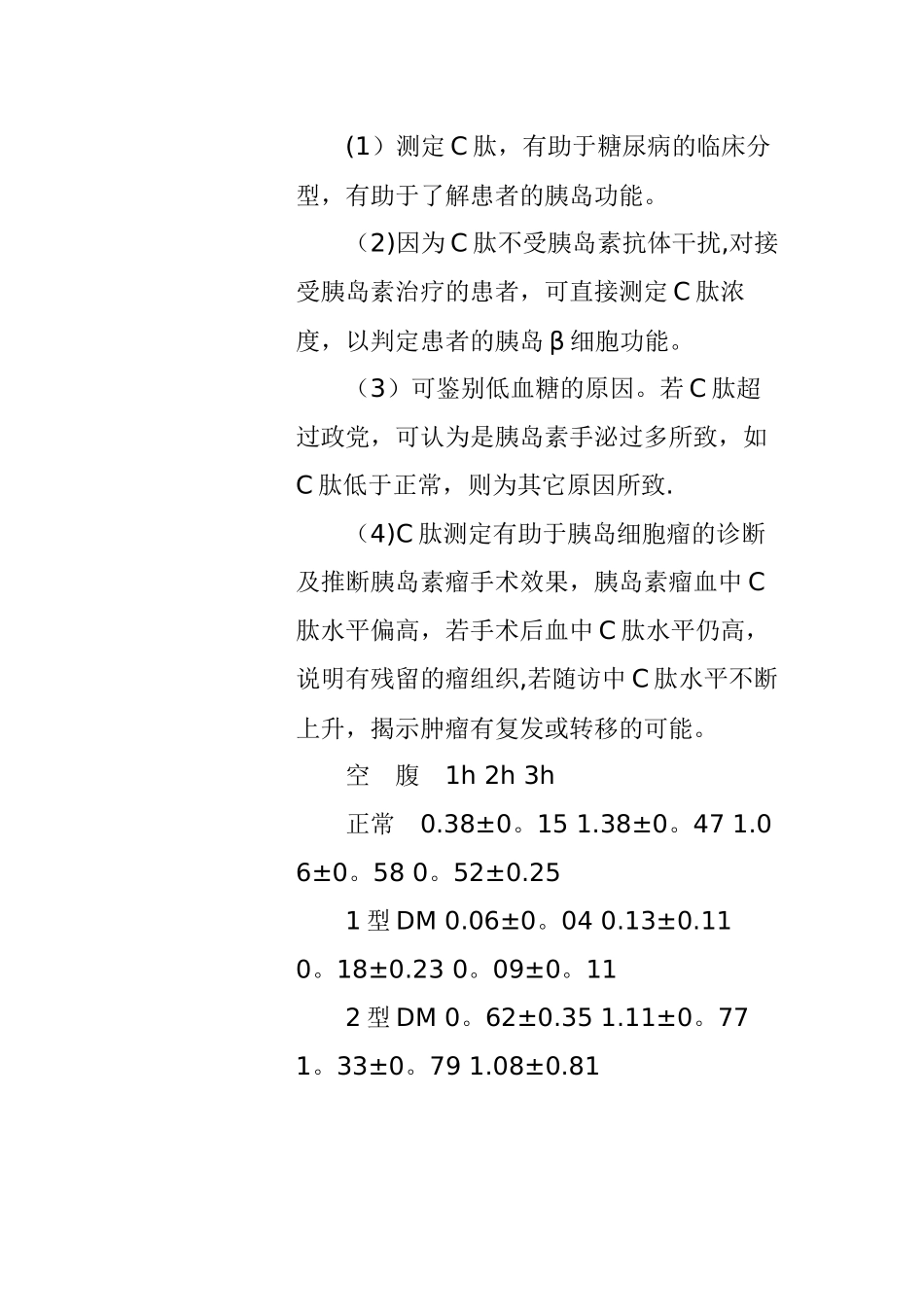 C肽与胰岛素释放试验_第2页