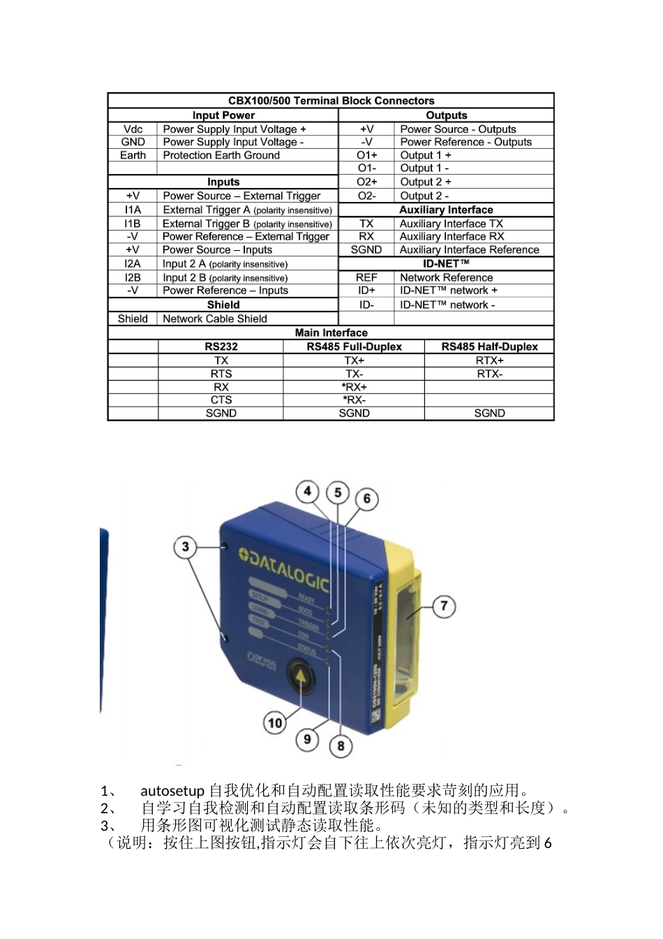 Datalogic固扫接线安装手册_第2页