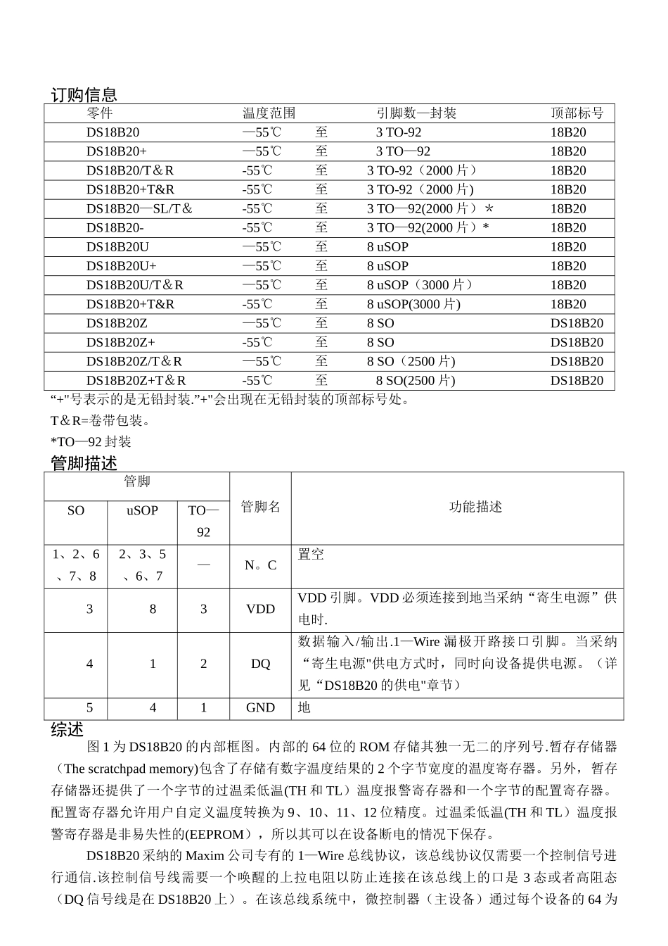 DS18B20数据手册-中文版_第2页