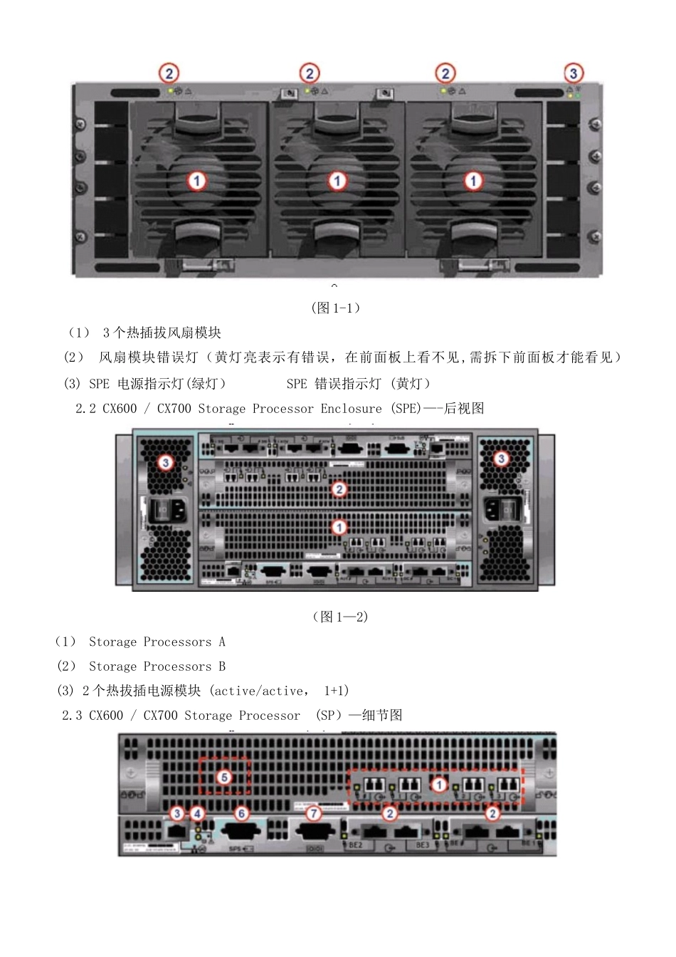 EMC-CX系列存储日常管理维护和故障排除手册_第2页