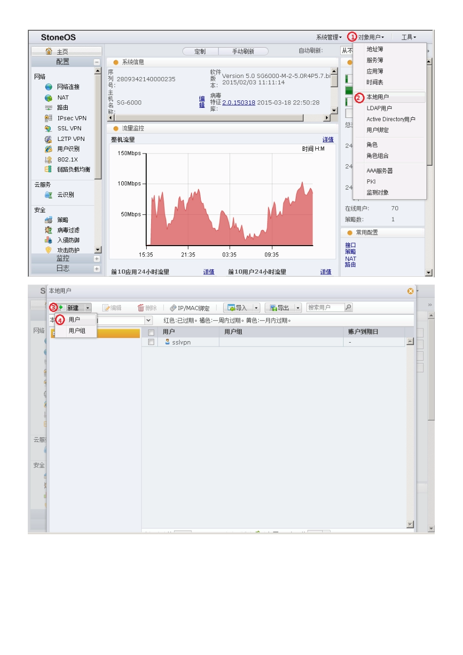 HillStone-SG-6000防火墙配置SSL-VPN实例_第2页